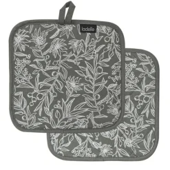 Gants Et Maniques<Ladelle 2 maniques de cuisine Eco Wildflower Sauge,