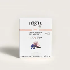 Diffuseurs De Parfum D'Intérieur<MAISON BERGER 2 recharges diffuseur de voiture Liliflora,