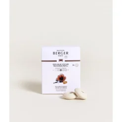 Diffuseurs De Parfum D'Intérieur<MAISON BERGER 2 Recharges diffuseur voiture Velours d'Orient,