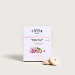 Diffuseurs De Parfum D'Intérieur<MAISON BERGER 2 recharges diffuseur voiture Sous les Magnolias,