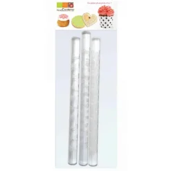Rouleaux À Patisserie<ScrapCooking 3 rouleaux empreintes Fantaisie,
