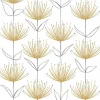 Serviettes En Papier<PaperProduct Design 20 serviettes en papier Flowers on Fire Gold,
