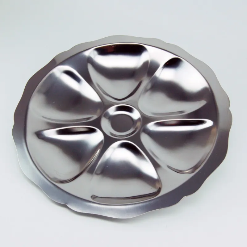 Les Assiettes De Présentation|Ustensiles Pour Les Fruits De Mer<TB Groupe - Tarrerias-Bonjean Assiette à huîtres inox, TB Groupe