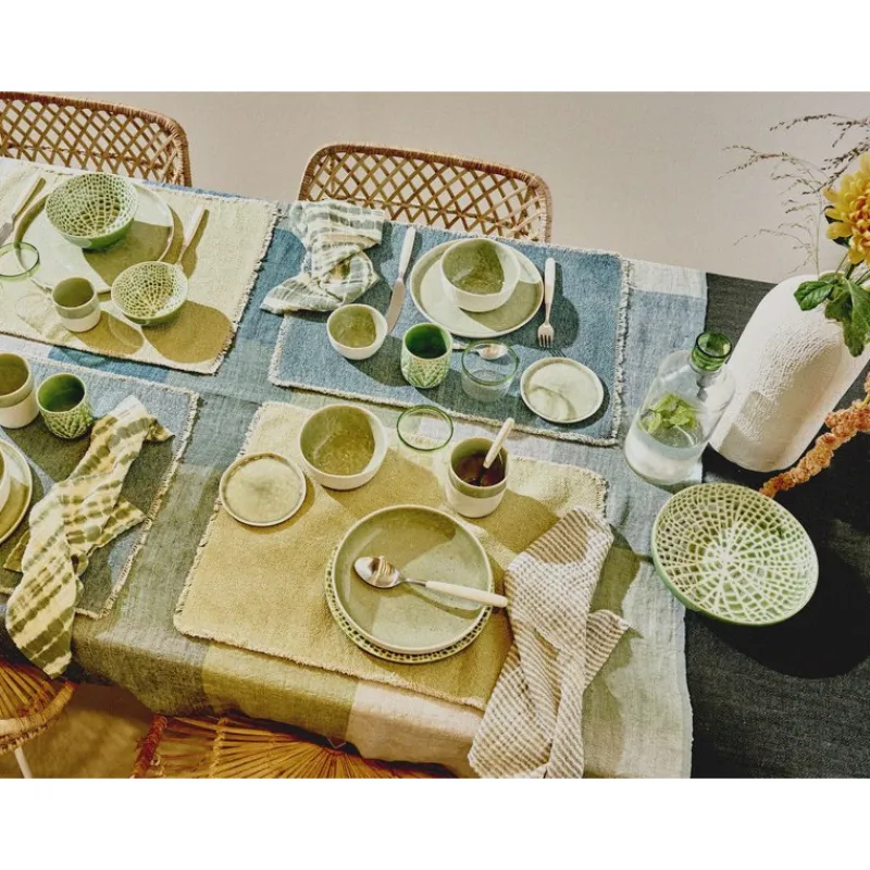 Saladiers Et Coupelles|Les Assiettes Creuses<Pomax Assiette creuse 20 cm Lotus vert,