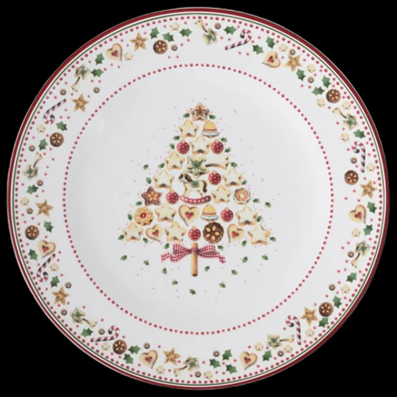 Les Assiettes De Présentation<Villeroy & Boch Assiette de présentation ronde Winter Bakery Delight,