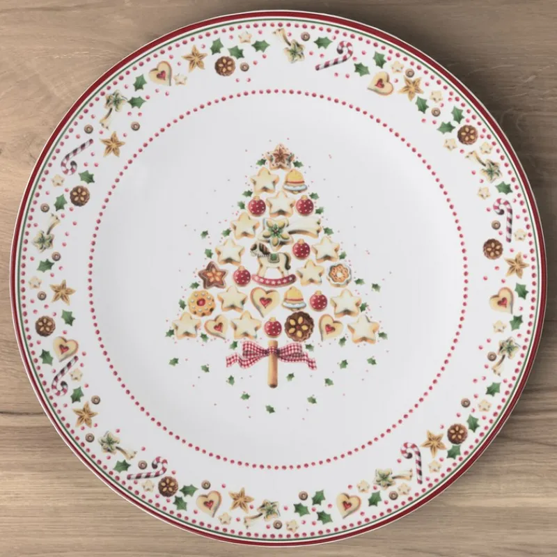 Les Assiettes De Présentation<Villeroy & Boch Assiette de présentation ronde Winter Bakery Delight,