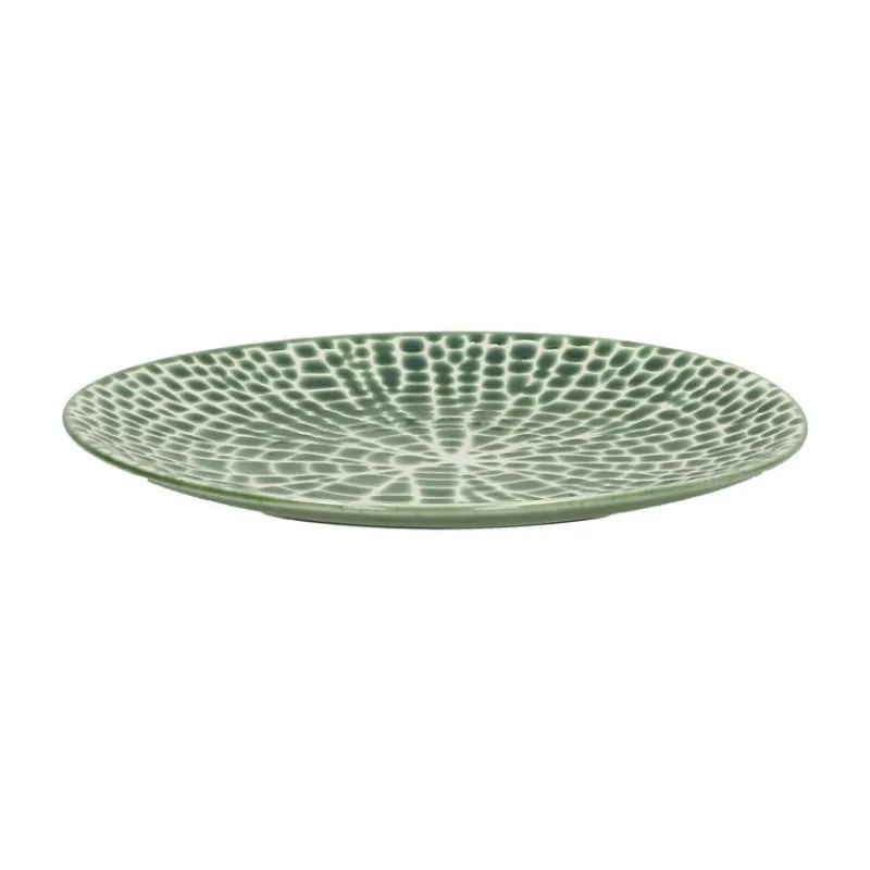 Saladiers Et Coupelles|Les Assiettes Dessert<Pomax Assiette dessert 22 cm Lotus vert,