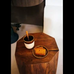 Les Assiettes Dessert<Pomax Assiette en grès 12 cm Spiro,