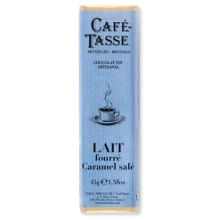 Le Chocolat<Café Tasse Barre de chocolat au Lait fourré Caramel Salé,