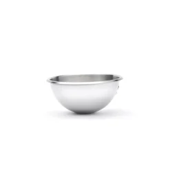 Bols Et Culs De Poule<DE BUYER Bassine demi-sphérique en inox bord roulé,