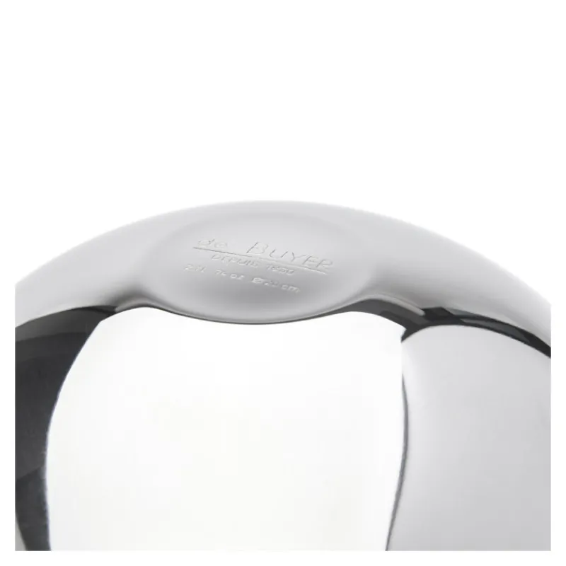 Bols Et Culs De Poule<DE BUYER Bassine demi-sphérique en inox bord roulé,