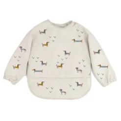 Le Textile Pour Enfant<The Cotton Cloud Bavoir à manches longues,