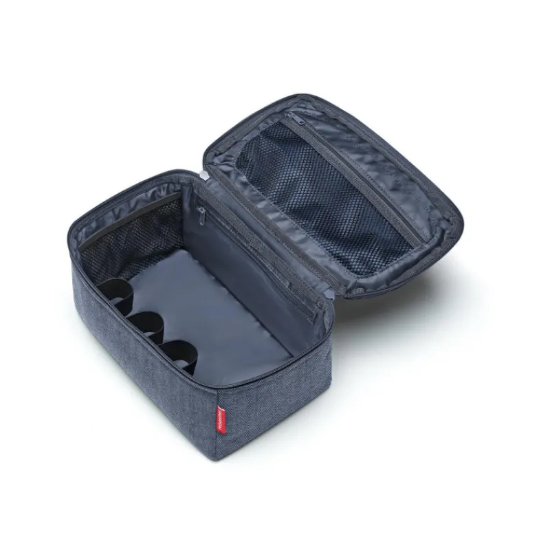 Coin Lavabo<Reisenthel Beautycase Herringbone Dark Blue,