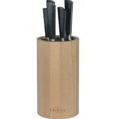 Blocs Couteaux<CRISTEL Bloc Couteaux en Hêtre,