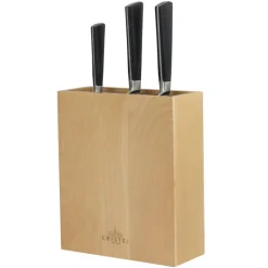 Blocs Couteaux<CRISTEL Bloc Couteaux rectangulaire en bois de Hêtre,