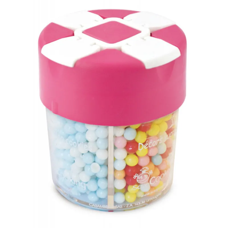 Les Cupcakes<ScrapCooking Boîte distributrice décors sucrés,