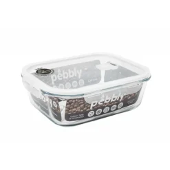Boîtes Repas Et Accessoires|Boîtes Hermétiques<PEBBLY Boîte rectangulaire en verre 2.25L,