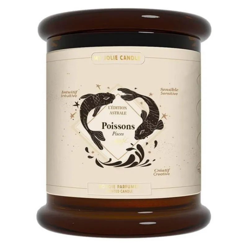 Bougies Parfumées|Bougies Décoratives<My Jolie Candle Bougie Astrale Poisson,