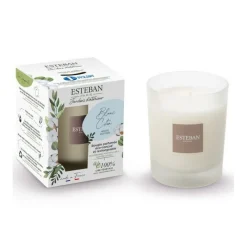 Bougies Parfumées|Bougies Décoratives<ESTEBAN Bougie parfumée 180 gr Blanc Coton,