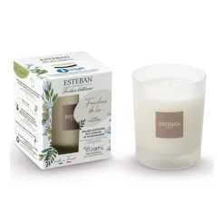 Bougies Décoratives|Bougies Parfumées<ESTEBAN Bougie parfumée 180 gr Fraîcheur de Lin,