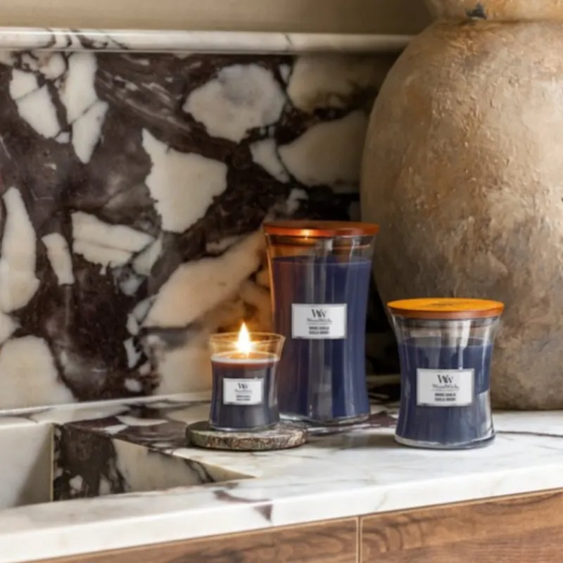 Bougies Parfumées<Woodwick Bougie parfumée Dahlia Hinoki,