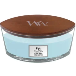 Bougies Parfumées|Bougies Décoratives<Woodwick Bougie parfumée Ellipse Neroli maritime,
