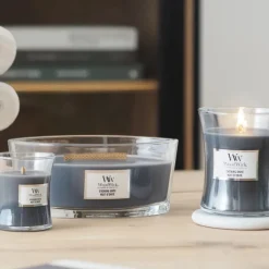 Bougies Parfumées|Bougies Décoratives<Woodwick Bougie parfumée Ellipse Nuit d'Onyx,