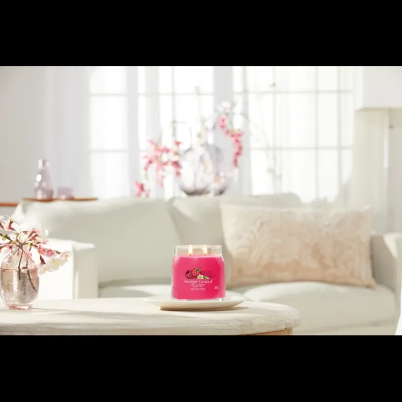 Bougies Parfumées<Yankee Candle Bougie Parfumée Framboise Rouge,