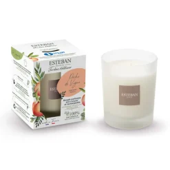 Bougies Parfumées|Bougies Décoratives<ESTEBAN Bougie parfumée 180g Pêche de vigne,