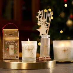 Bougies Parfumées|Bougies Décoratives<ESTEBAN Bougie parfumée 450g Thé et Pain d'épices,