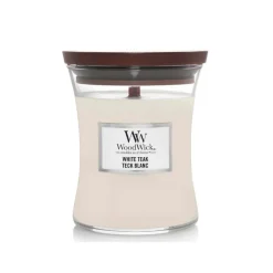Parfums D'Intérieur|Bougies Parfumées<Woodwick Bougie parfumée Teck blanc,