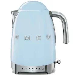 Bouilloires Électriques<SMEG Bouilloire réglable années 50 Bleu,