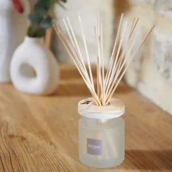 Diffuseurs De Parfum D'Intérieur<ESTEBAN Bouquet parfumé Ellipse Blanc coton 200ml,