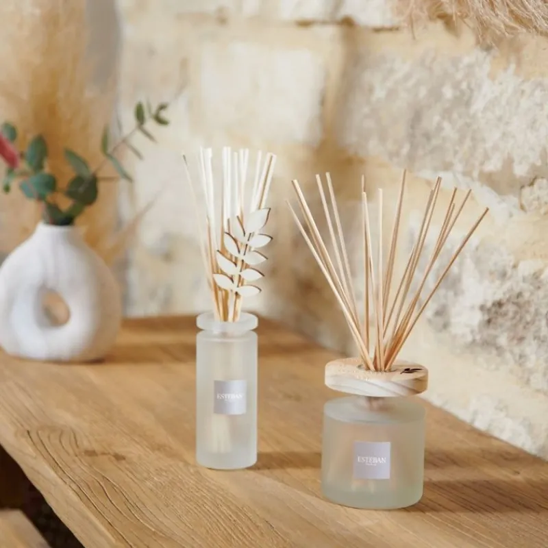 Diffuseurs De Parfum D'Intérieur<ESTEBAN Bouquet parfumé Ellipse Jasmin d'été 200ml,