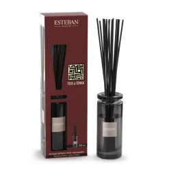 Diffuseurs De Parfum D'Intérieur<ESTEBAN Bouquet parfumé Initial Teck & Tonka,