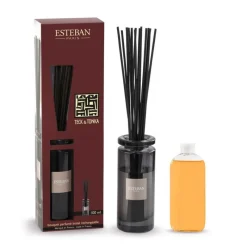 Diffuseurs De Parfum D'Intérieur<ESTEBAN Bouquet parfumé Initial Teck & Tonka,