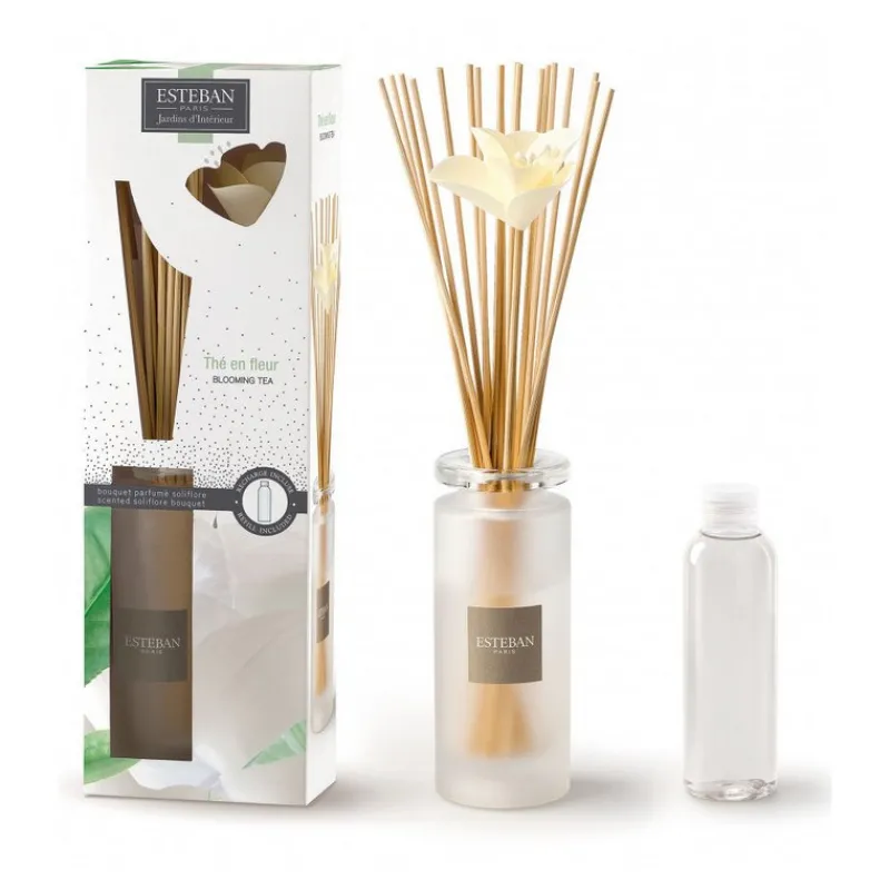 Diffuseurs De Parfum D'Intérieur<ESTEBAN Bouquet parfumé Thé en Fleur,