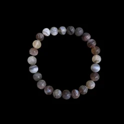 La Lithothérapie<Koukouma & Co Bracelet Agate du Botswana,