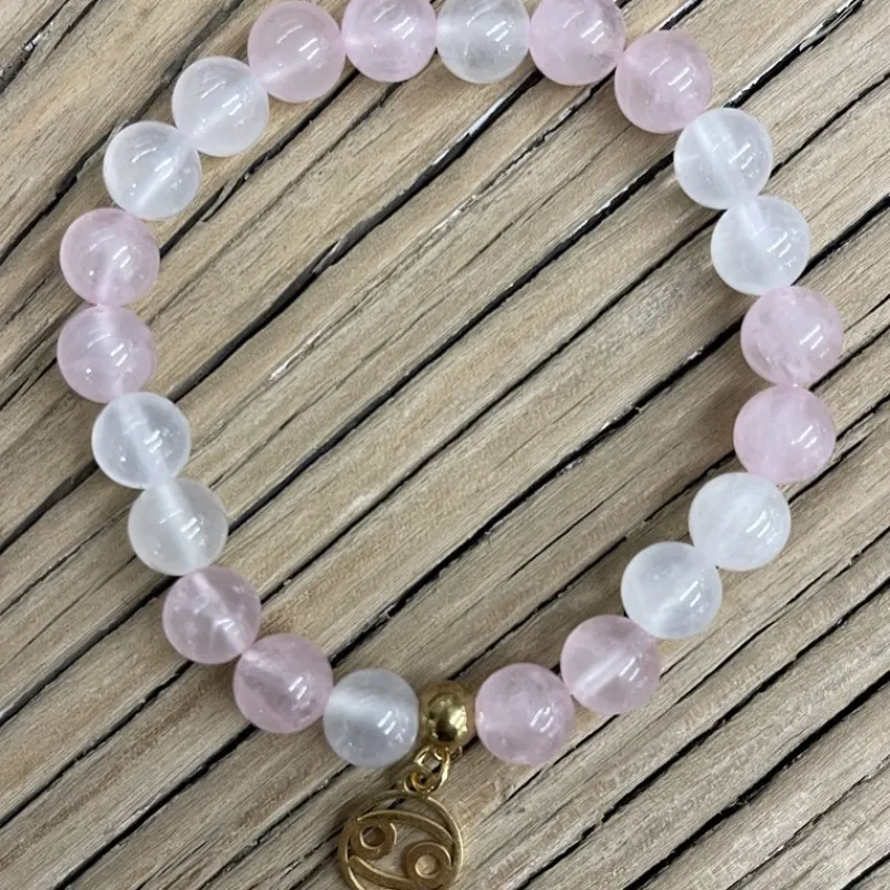 La Lithothérapie<Koukouma & Co Bracelet signe astrologique Cancer,