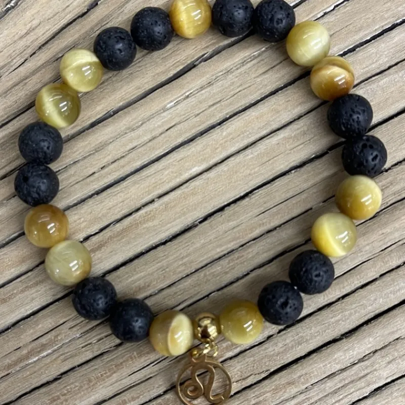 La Lithothérapie<Koukouma & Co Bracelet signe astrologique Lion,