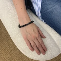 La Lithothérapie<Koukouma & Co Bracelet Tourmaline noire,