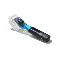 Brosserie<OXO Brosse à vaisselle distributrice de savon avec manche,