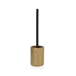 Coin Wc<Andrea House Brosse de toilette en bois de Chêne,