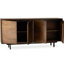 Buffets, Armoires Et Commodes<ATHEZZA Buffet Kokoua 160 x 35 x 80 cm,