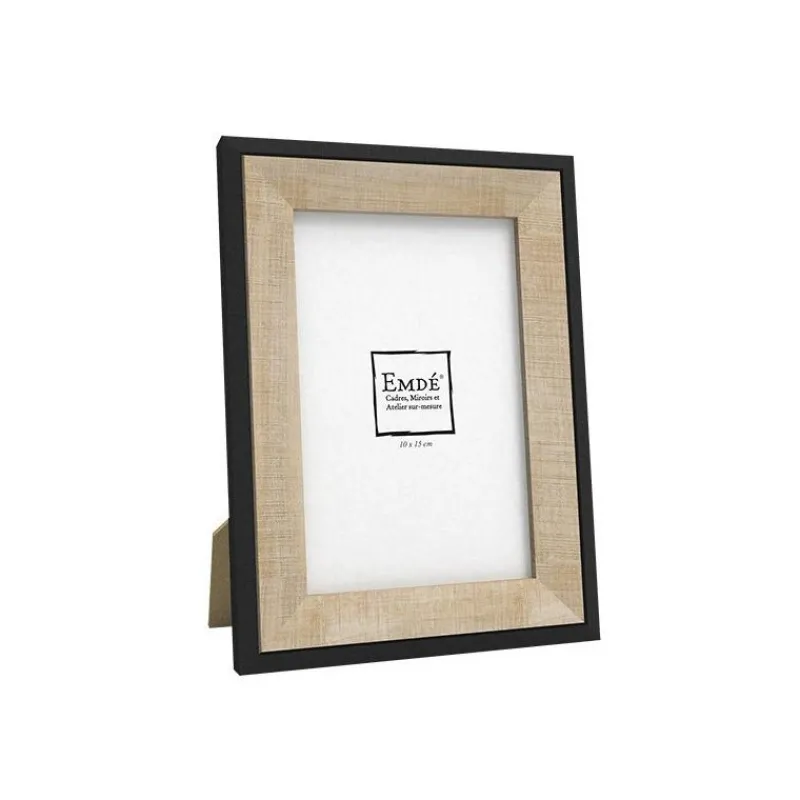 Décorations Murales|Cadres À Poser<EMDE Cadre en Bois avec Filet Noir, Emdé