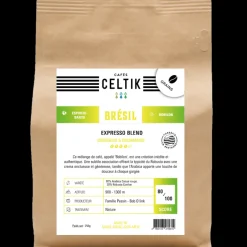 Les Cafés<Cafés Celtik Café Bio Brésil Expresso Blend,