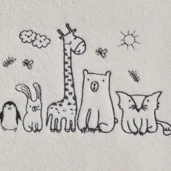 Le Textile Pour Enfant<SENSEI Cape de Bain enfant Jungle,