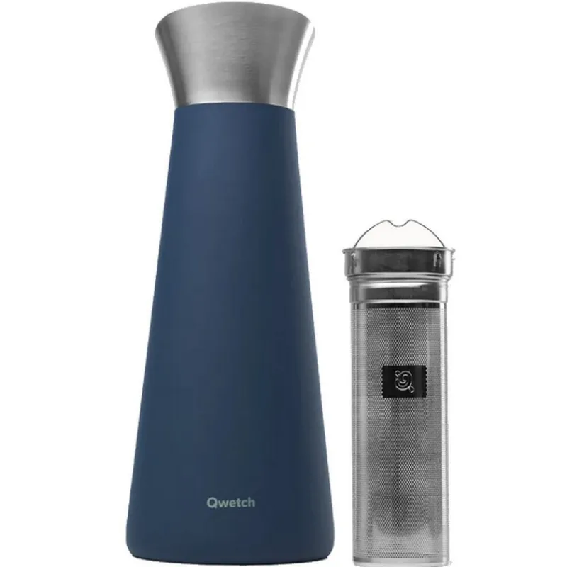 Bouteilles Et Gourdes<Qwetch Carafe Isotherme 1L Granite Bleu,