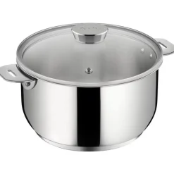 Amovible<LAGOSTINA Casserole avec couvercle Salvaspazio+,