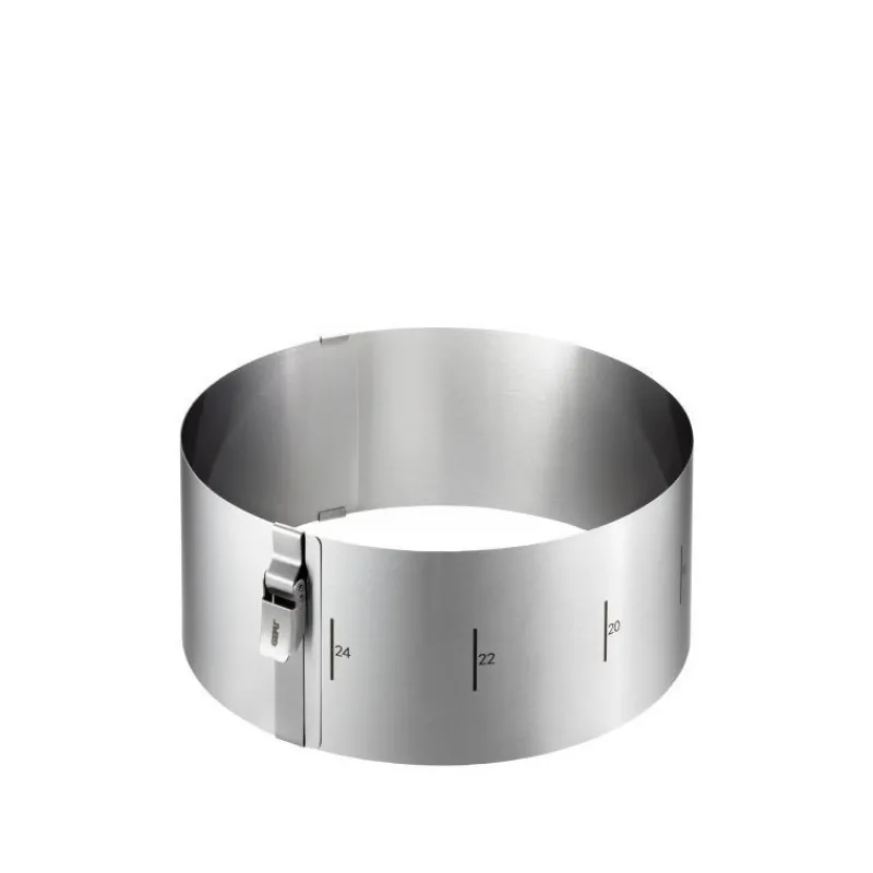 Cercles À Gâteaux|Moules À Pâtisserie<GEFU Cercle à gâteaux extensible inox Rondo Clip,